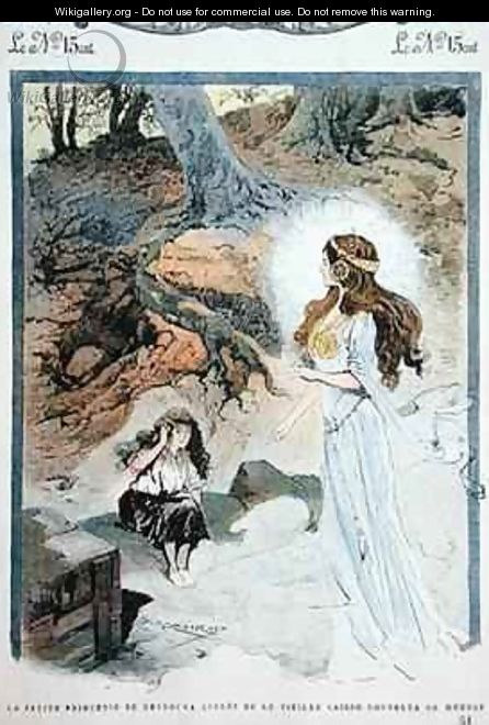 The Little Princess finds herself before the old casket - Conrad