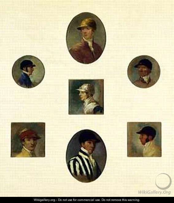 Studies of Jockeys - Abraham Cooper