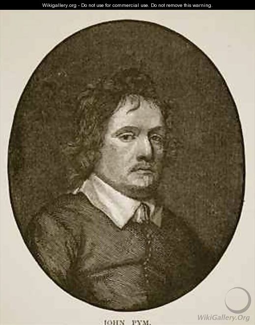 John Pym from a miniature by Samuel Cooper - (after) Cooper, Samuel