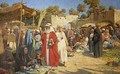 Market at Damascus - Percy Robert Craft