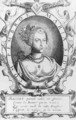 Portrait of Mary Sidney Countess of Pembroke - (after) Courbes, J. de