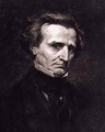 Portrait of Hector Berlioz 1803-69 - (after) Courbet, Gustave