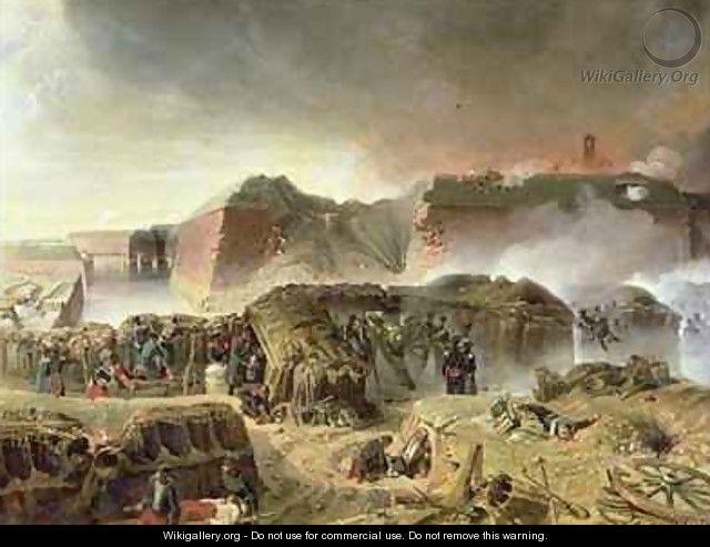 Siege of Antwerp - C. Courtois d