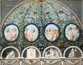 Design for a Ceiling Fresco - (after) Correggio, (Antonio Allegri)
