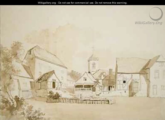 Fisherton Bishopss Mill Salisbury - Hendrik Frans de Cort