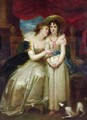 Mrs Scott and her Daughter - Richard Cosway