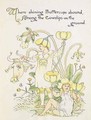 The Buttercup and the Cowslip from the Floras Feast - Walter Crane