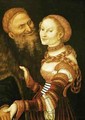 The Courtesan and the Old Man - Lucas The Elder Cranach