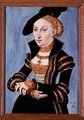 Sibylle Electoral Princess of Saxony - Lucas The Elder Cranach