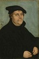 Portrait of Martin Luther at the age of 50 - Lucas The Elder Cranach