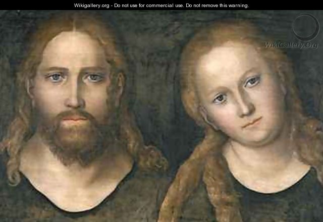 Christ and Mary - Lucas The Elder Cranach