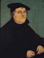 Portrait of Martin Luther 1483-1546 - Lucas The Elder Cranach
