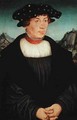 Portrait of Hans Melber - Lucas The Elder Cranach
