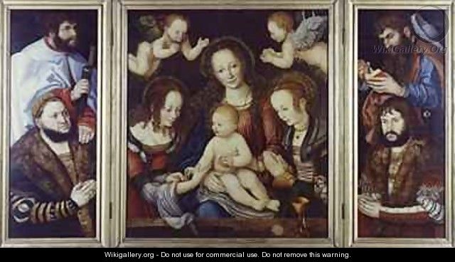Princely Altarpiece - Lucas The Elder Cranach