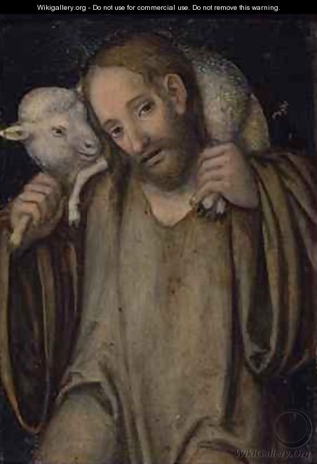The Good Shepherd - Lucas The Elder Cranach
