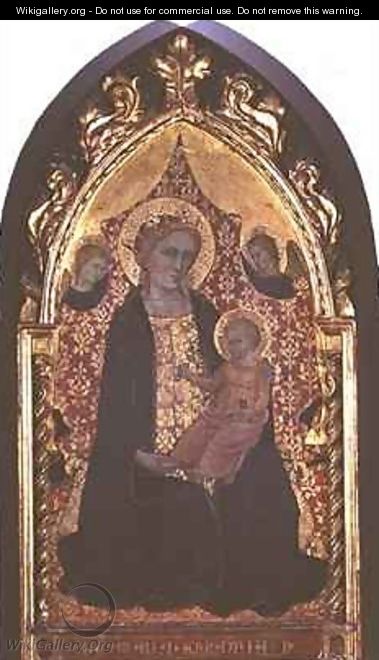 The Madonna of Humility - Giovanni di Bartolomeo Cristiani