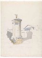 The Choregic Monument of Lysikrates Athens - Thomas Hartley Cromek