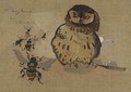 Owl and Bees - Joseph Crawhall