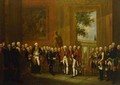 Reception for the Duke of York in Sanssouci - Edward Francis (Francesco Calza) Cunningham
