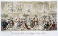 The Fancy Ball at the Upper Rooms Bath - Isaac Robert Cruikshank