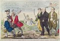 Vaccination against Small Pox or Mercenary and Merciless spreaders of Death and Devastation driven out of society - Isaac Cruikshank
