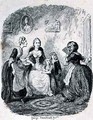 Mrs Ellisons Rage upon Finding herself Detected - George Cruikshank I