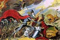 Death or Liberty or Britannia and the Virtues of the Constitution in Danger of Violation from the Great Political Libertine Radical Reform - George Cruikshank I