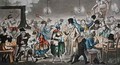 Tom and Jerry Masquerading It Among the Cadgers in the Back Slums in the Holy Land 2 - George Cruikshank I