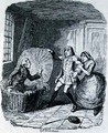 Booth discovered in the Hamper - George Cruikshank I