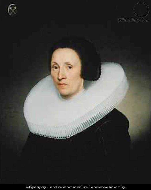 Portrait of Johanna van Diemen - Jacob Gerritsz. Cuyp