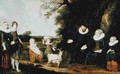 Portrait of the Artists Family - Jacob Gerritsz. Cuyp