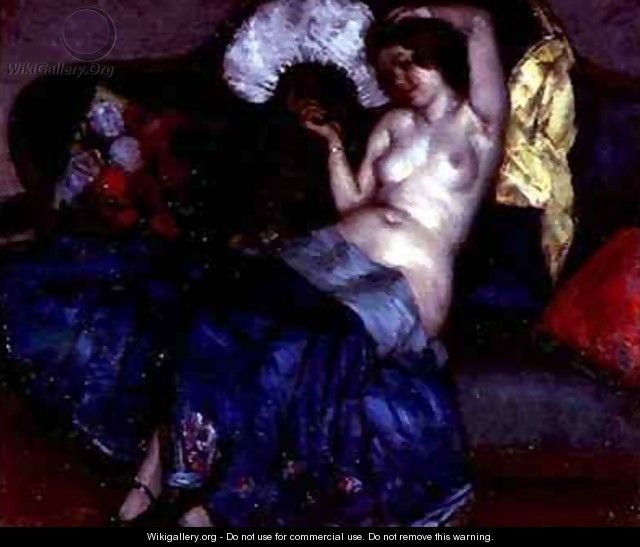 Nude on a Sofa - Jean Czenz