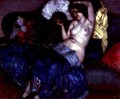 Nude on a Sofa - Jean Czenz