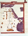 Map showing Egypt to Ethiopia - (after) D'Angiolo, Jacopo
