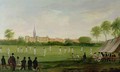 Cricket at Newark on Trent - J.D. Curtis