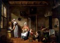 Kitchen Interior - Cornelis van Cuylenburg