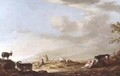 Landscape with Cattle and Figures - Aelbert Cuyp