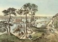 Staten Island and the Narrows from Fort Hamilton - Currier