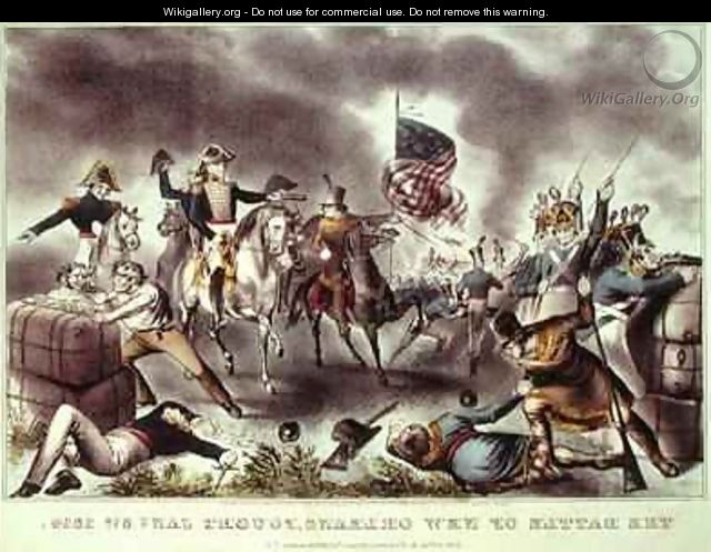 The Battle of New Orleans - Currier