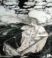 Danae and her son Perseus, 1903 - Arthur Rackham