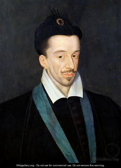 Portrait of Henri III - Francois, the Elder Quesnel