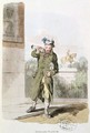 The Newsman from Costume of Great Britain - William Henry Pyne