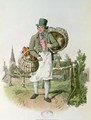 The Baker from,Costume of Great Britain - William Henry Pyne