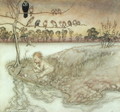 Illustration to Peter Pan in Kensington Gardens by J.M. Barrie, 1912 - Arthur Rackham