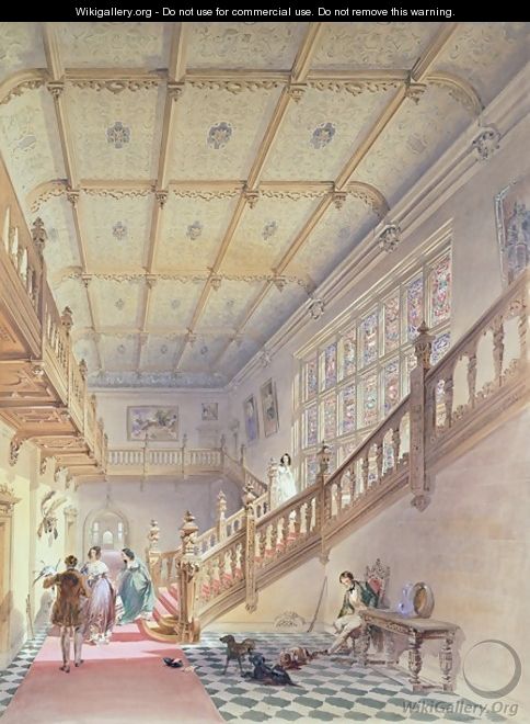 Interior of Beaumanor Hall - William Railton