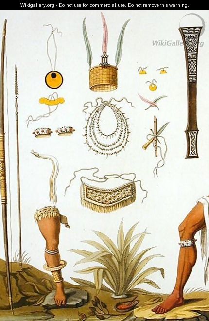 Objects belonging to Indians - Vittorio Raineri
