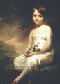 Little Girl with Flowers or Innocence, Portrait of Nancy Graham - Sir Henry Raeburn