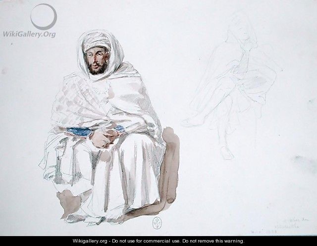 An Arab from Constantine, 1839 - Auguste Raffet