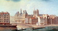 Place de Greve in 1750 - Nicolas Raguenet
