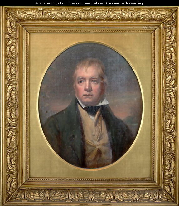 Portrait of Walter Scott 1771-1832 1823 - Sir Henry Raeburn